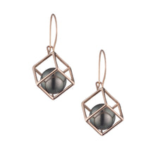 Load image into Gallery viewer, Cage Cubed Large Earring