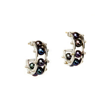 Load image into Gallery viewer, Tambourine Petite Hoop Earring