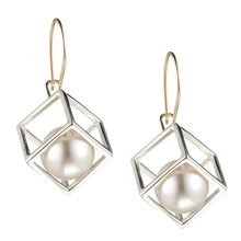 Load image into Gallery viewer, Cage Cubed Large Earring
