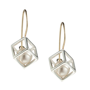 Cage Cubed Earring